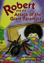 Tapa de Robert and the attack of the giant tarantula