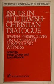 Tapa de Issues in the Jewish-Christian dialogue
