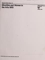 Tapa de Minorities and women in the arts, 1970