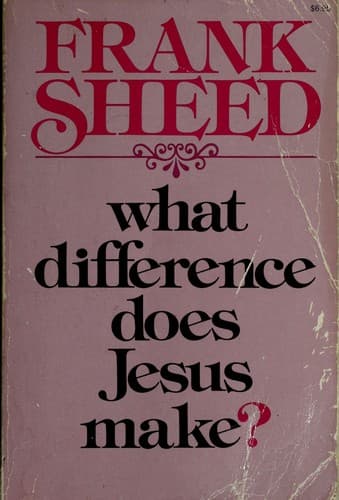 Tapa de What Difference Does Jesus Make?