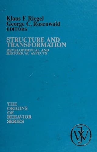 Tapa de Structure and transformation