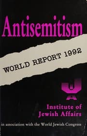 Tapa de Antisemitism World Report