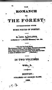 Tapa de The Romance of the Forest: Interspersed with Some Pieces of Poetry