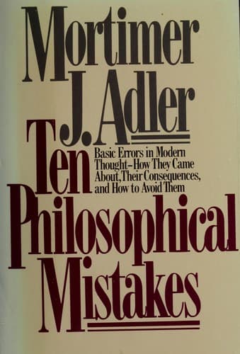 Tapa de Ten philosophical mistakes