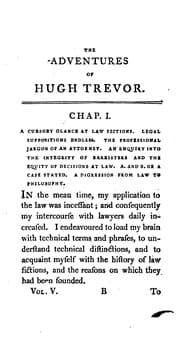 Tapa de The adventures of Hugh Trevor