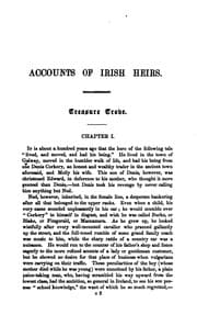 Tapa de Treasure trove: the first of a series of accounts of Irish heirs ; being a romantic Irish tale ..