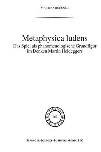 Tapa de Metaphysica Ludens