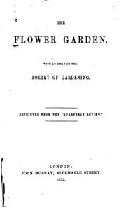 Tapa de The flower garden