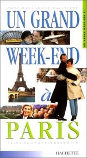 Tapa de Un grand week-end à Paris 2001