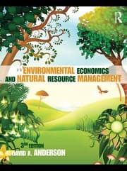 Tapa de Environmental economics and natural resource management