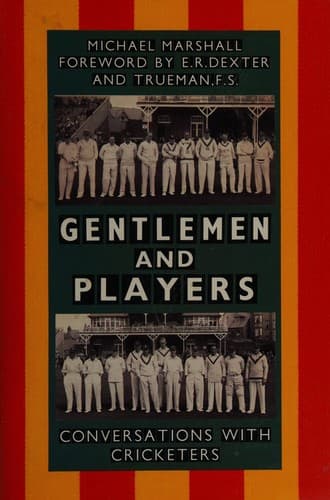 Tapa de Gentlemen and players