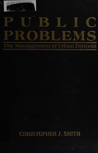 Tapa de Public problems