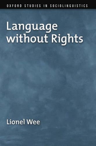 Tapa de Language without rights