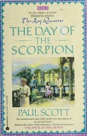 Tapa de The Day of the Scorpion (Raj Quartet, Book 2)