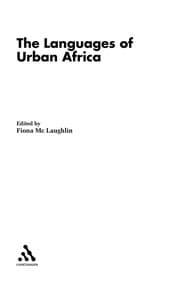 Tapa de The languages of urban Africa