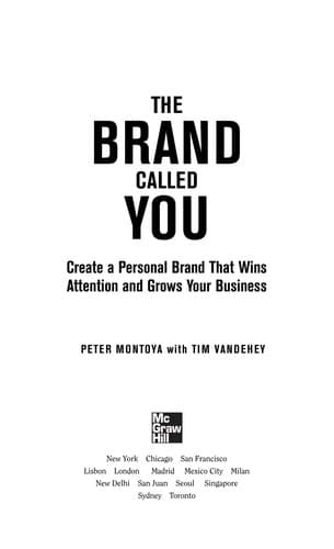 Tapa de The Brand Called You