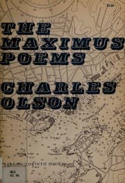 Tapa de The Maximus poems