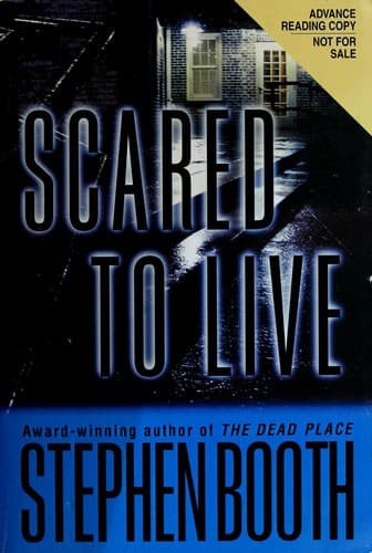 Tapa de Scared to live