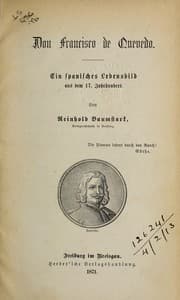 Tapa de Don Francisco de Quevedo