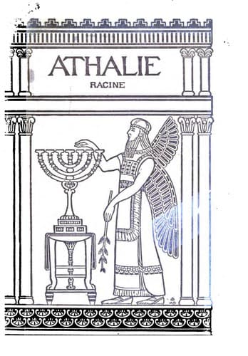 Tapa de Athaliah: A Tragedy Drawn from Holy Scripture