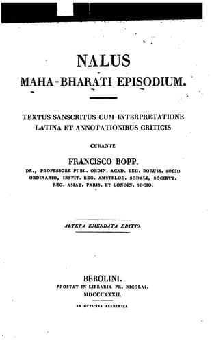 Tapa de Nalus Maha-bharati episodium