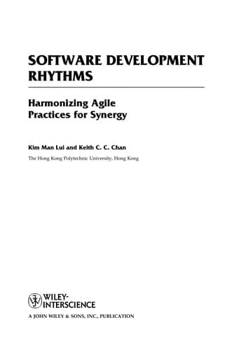 Tapa de Software development rhythms