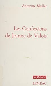 Tapa de Les confessions de Jeanne de Valois