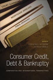 Tapa de Consumer credit, debt and bankruptcy