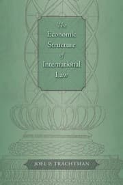 Tapa de The economic structure of international law