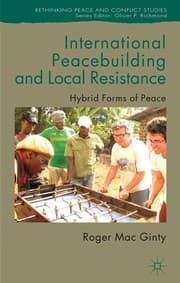 Tapa de International peacebuilding and local resistance