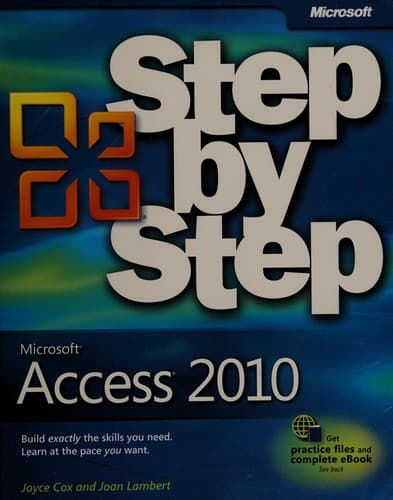 Tapa de Microsoft Access 2010