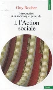 Tapa de L'Action sociale, tome 1. Introduction à la sociologie générale