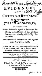Tapa de The Evidences of the Christian Religion