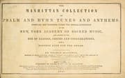 Tapa de The Manhattan collection of Psalm and hymn tunes and anthems
