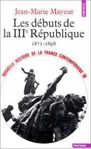 Tapa de Nouvelle Histoire de la France contemporaine, tome 10