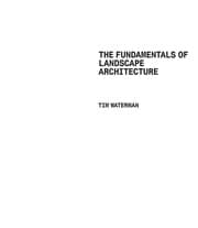 Tapa de The fundamentals of landscape architecture