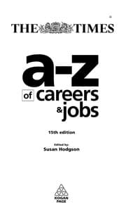 Tapa de A-Z of careers & jobs