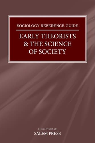 Tapa de Sociology reference guide