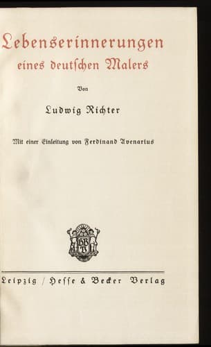 Tapa de Lebenserinnerungen