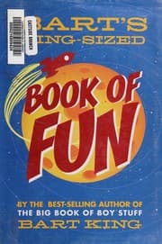 Tapa de Bart's king-sized book of fun
