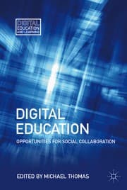 Tapa de Digital education