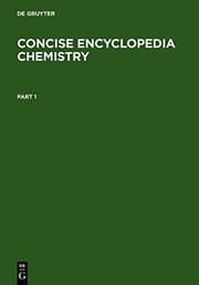 Tapa de Concise Encyclopedia Chemistry