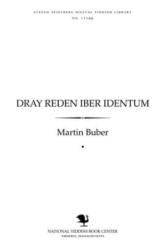 Tapa de Dray reden iber Idenṭum