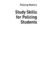 Tapa de Study skills for policing students