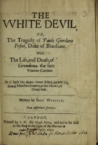 Tapa de The white devil
