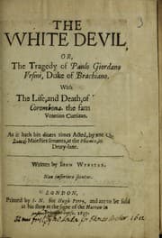 Tapa de The white devil