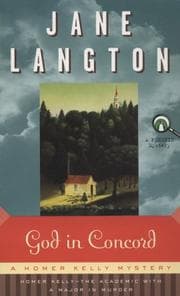 Tapa de God in Concord (Homer Kelly Mystery)