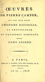 Tapa de Oeuvres de Pierre Camper