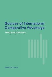 Tapa de Sources of International Comparative Advantage