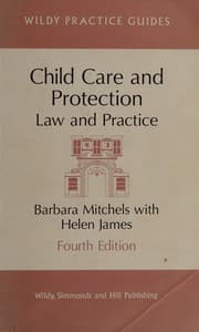 Tapa de Child care and protection